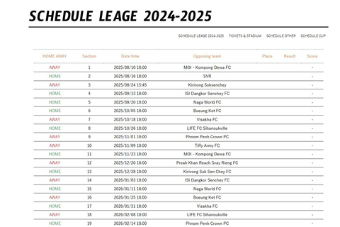 Angkor Tiger VIP Matchday & Labyrinth Dining Experience