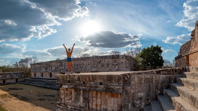 Visit Uxmal Tour to Uxmal and cenotes with local (from Mérida) in Chichén Itzá