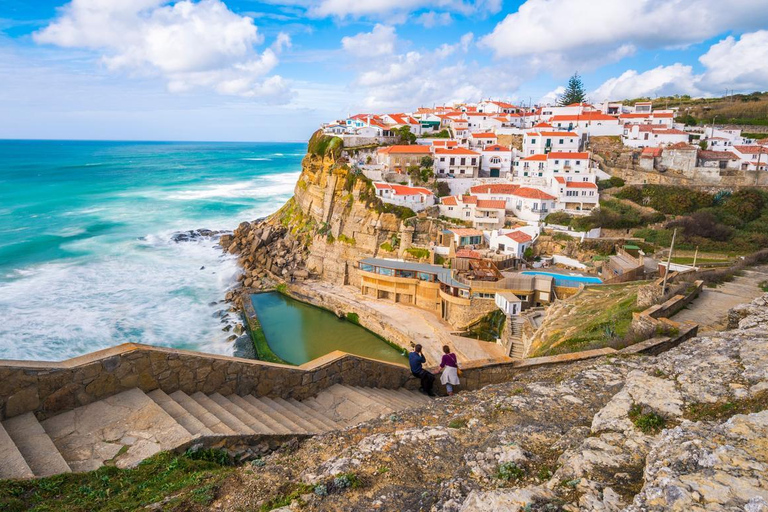 From Lisbon: Tour Sintra, Pena Palace, Regaleira and Cascais Private Tour