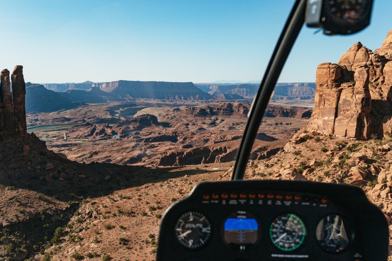 Moab : Excursion en hélicoptère dans l'arrière-pays des Arches