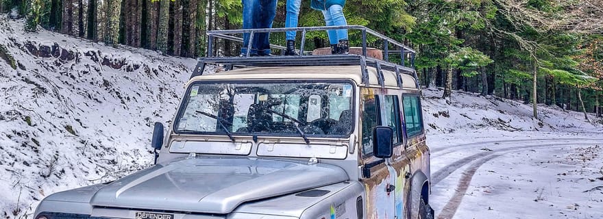 Visite guidée en jeep 4x4 dans la Serra da Estrela, Viseu, Coimbra