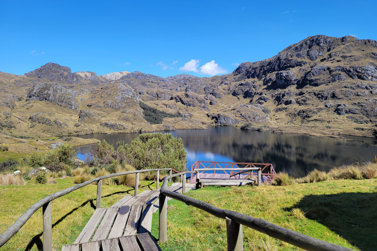 Cajas nationalpark Dagsutflykt med lunchPrivat tur med uppgraderad lunch