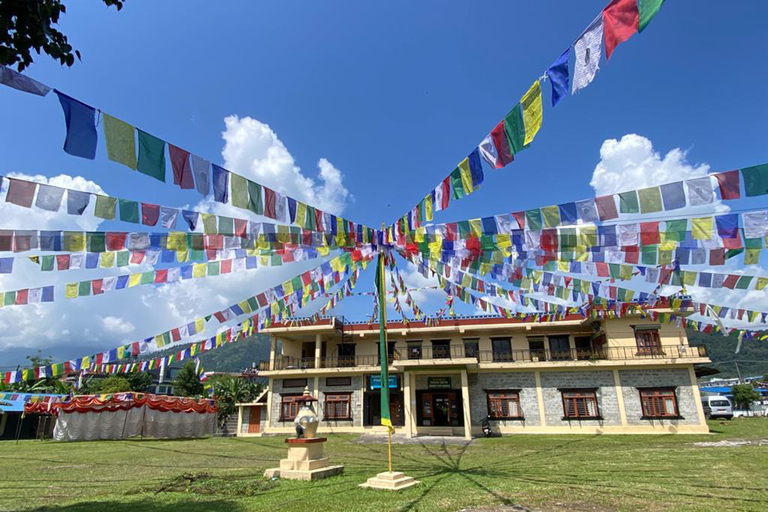 Sarangkot soluppgång Tibetansk kulturresa