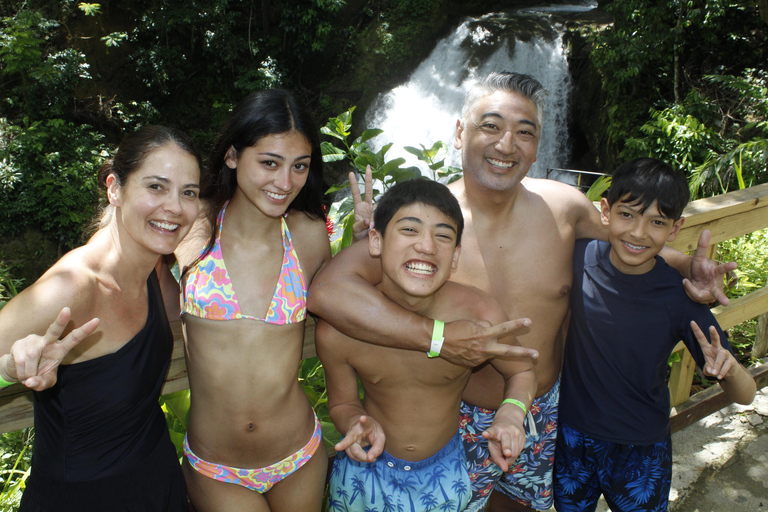 Ocho Rios: Blue Hole & River Tubing Tour with Pickup From Montego Bay Hotels & Port