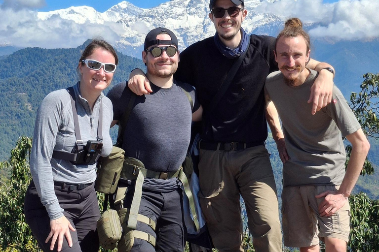 Da Kathmandu: Trekking facile di 5 giorni e tour della città di PokharaDa Kathmandu: 5 giorni di trekking facile e tour della città di Pokhara