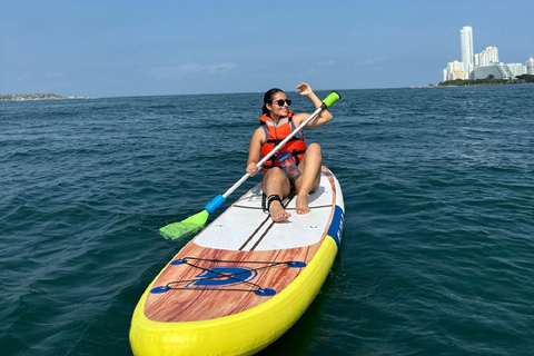 Cartagena: Paddle rental on the beach weekend