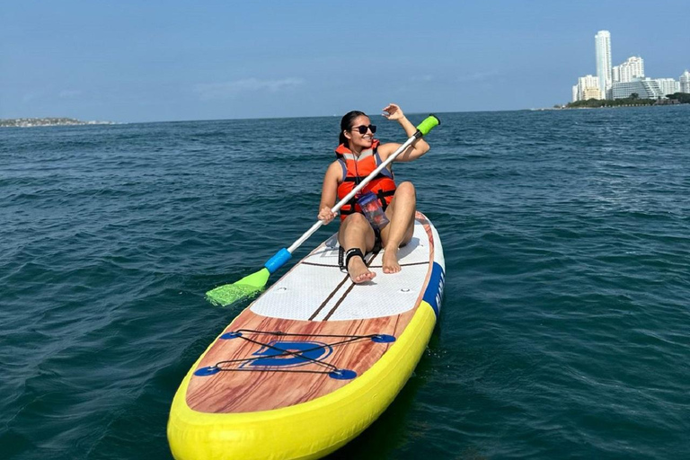 Cartagena: Paddle rental on the beach weekend