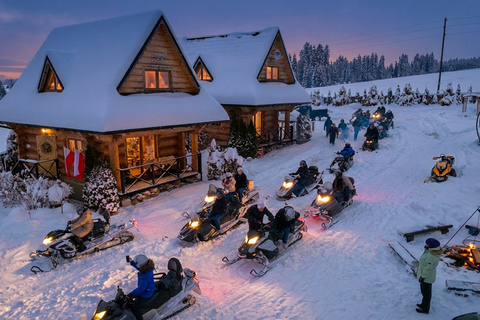 Krakow: Zakopane Tour with Snowmobiles & Bonfire Experience Krakow: %%OFF Zakopane Day Tour with Bonfire & Snowmobiles