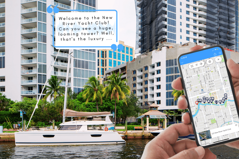 Fort Lauderdale: Tour audio a piedi di Las Olas RiverwalkFort Lauderdale: tour audio a piedi del lungofiume Las Olas