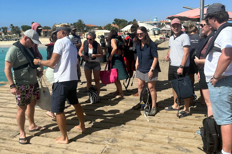 Spektakularna półdniowa żegluga - wyspa Sal, Wyspy Zielonego PrzylądkaPółdniowa wycieczka pod żaglami