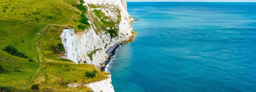 Fra London: Dagstur til Dovers hvite klipper og Canterbury