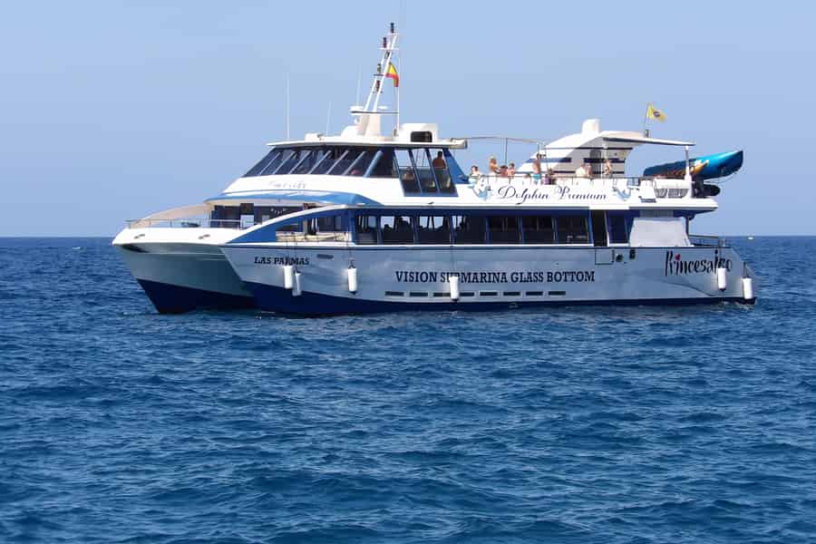 Von Puerto Rico aus: Bootsfahrt entlang der Küste mit Essen & Getränken. Foto: GetYourGuide Von Puerto Rico aus: Bootsfahrt entlang der Küste mit Essen & Getränken. Foto: GetYourGuide