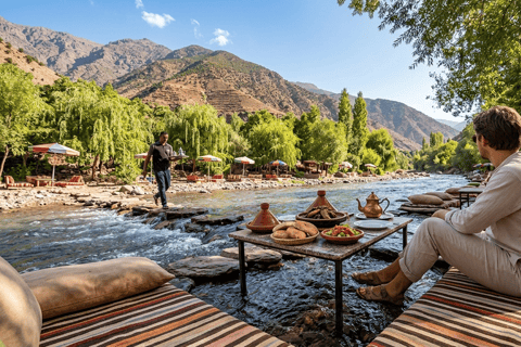 Marrakech: Ourika Waterfalls, Atlas Mountains, Guide & Lunch Guided Ourika Valley Day Trip with Lunch Included (Top Pick)