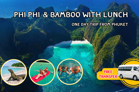 Phuket: Phi Phi Maya Bamboo and Khai Island Full-Day Trip