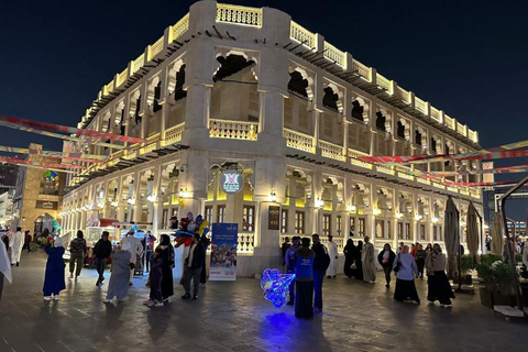 Exploración de la ciudad de Doha y paseo en barco tradicional con dhow de madera