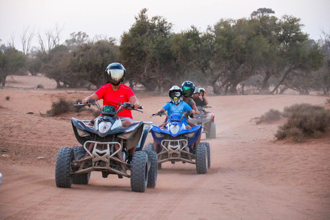 Agadir/Taghazout: Sunset Quad Bike Safari & Tea Break Single Quad Ride (Per Quad)