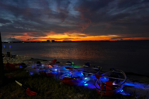 Panama City Beach: Glow Night Clear Kayak Adventure Tour