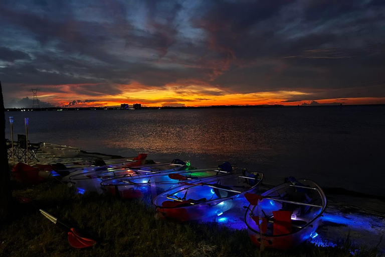 Panama City Beach: Glow Night Clear Kayak Adventure Tour