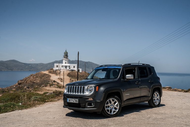 Mykonos: Flygtransfer till flygplats och hamn - Jeep Renegade