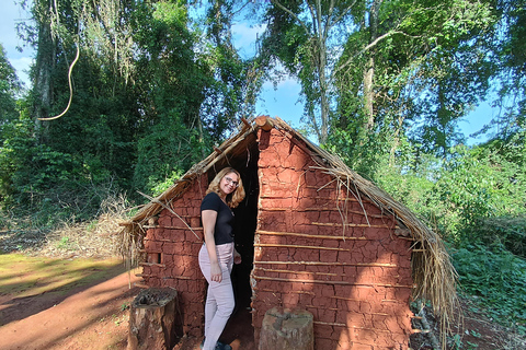 From Hotel BELMOND - Private Tour of the Argentine Falls + Guarani Village