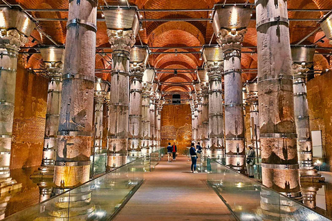 Istanbul: Blue Mosque, Hagia Sophia, & Cistern Tour Guided Group Tour Excluding Cistern