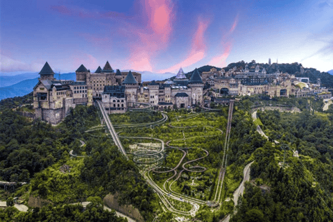 Da Nang: Ba Na Hills &amp; Golden Bridge Utan Lunch 22 Pax