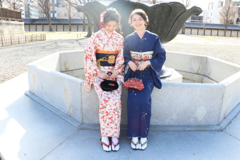 Wypożyczanie tradycyjnego kimona w KiotoWieża Kioto