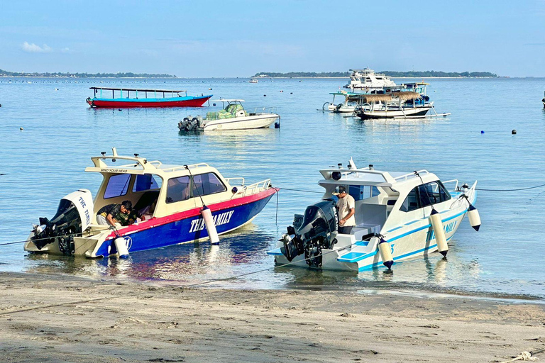 Gili Trawangan: Bangsal Harbor Fast Boat Transfer Gili Trawangan: Teluk nara Fast Boat Transfer