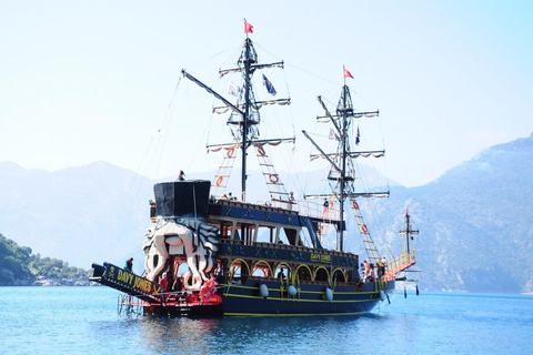 Marmaris: Pirate Boat Trip with Animation & Foam Party Pirate Boat Trip with Soft Drinks (No Transfer)