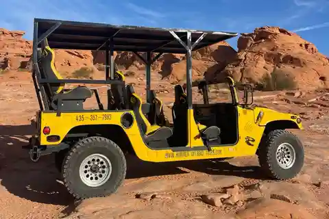 Sand Hollow: Hummer Tour with Rock Crawling & Sand Dunes