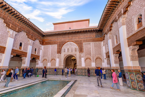 Marrakech Mosque, Ben Youssef, Secret Garden & Medina Tour Heritage Walk - Shared