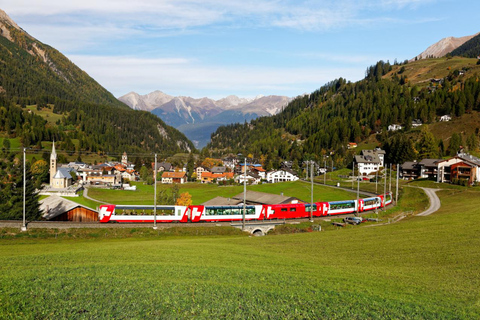 Glacier Express UNESCO Views & St. Moritz Tour | From Zurich