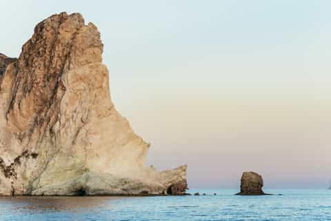 Santorini: Catamaran Cruise with Meals and Drinks