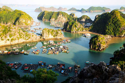Catba: Lan Ha Bay Full day/ Sunset Cruises - all included Lan Ha Bay Sunset: Deluxe Local Cruise