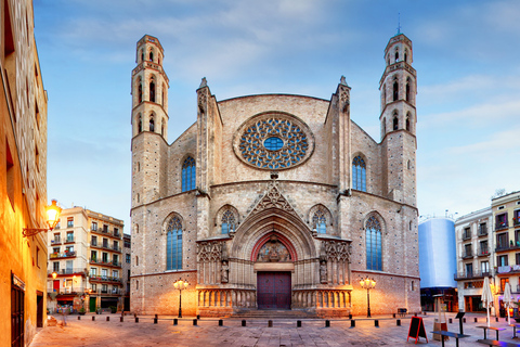 Catedral de Barcelona sin colas con guía privado4 horas: Catedral de Barcelona y Basílica de Santa María del Mar