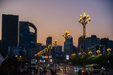 Addis After Dark: Landmarks, Fountains & Tej Tasting
