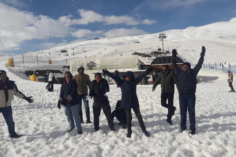 Visite d'une jounée privée des montagnes Gudauri et Kazbegi