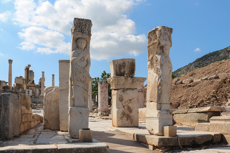 From Marmaris: Ephesus and House of Virgin Mary Guided Tour Ephesus Entry Excluded