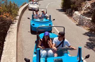 Nizza: Panorama-Führung an der Côte d'Azur im offenen Elektroauto
