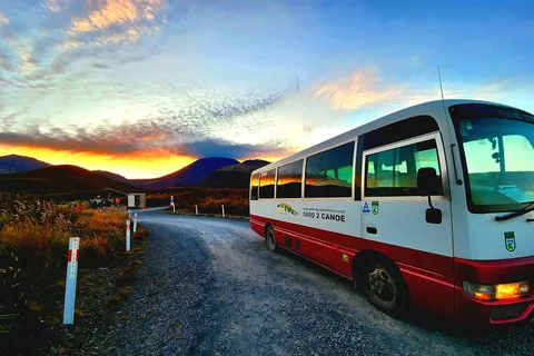 Tongariro Crossing One Way from Ketetahi - Early Shuttles