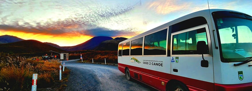 de Ketetahi : Navette aller simple pour le Tongariro Alpine Crossing