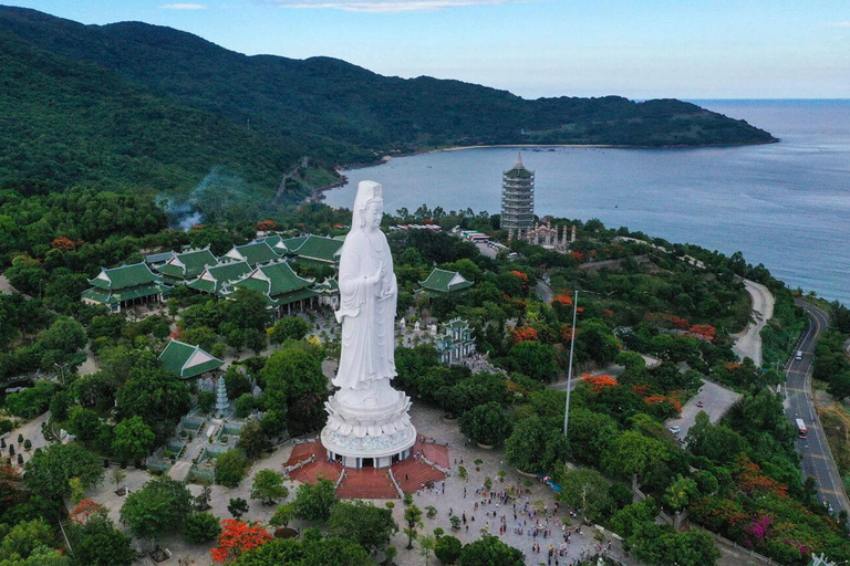 Da Nang: Ilha dos Macacos, mergulho com snorkel e parapente