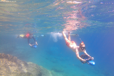 Chania: Snorkelen op een zeescooter rondvaart