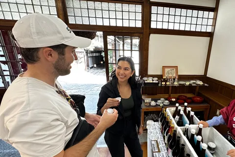 Tour a piedi con degustazione di sake a Nagano