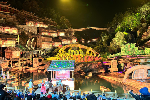 Zhangjiajie Tianmen Mountain Ticket & Fox Fairy Show Park Entry Line A - Round Way Cableway