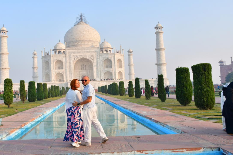 Same Day Taj Mahal Tour from Delhi by Car – Private Day Trip From Agra: All-Inclusive Taj Mahal & Agra Fort Tour