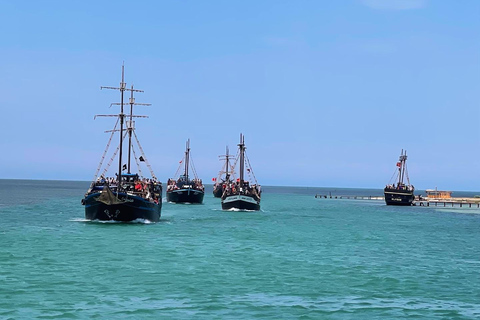 Djerba: Piratenschiff-Kreuzfahrt zur Flamingo-Insel mit Mittagessen