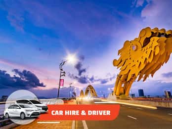 Alquiler de coche y conductor: Tour de la ciudad de Da Nang desde la ciudad de Hoi An