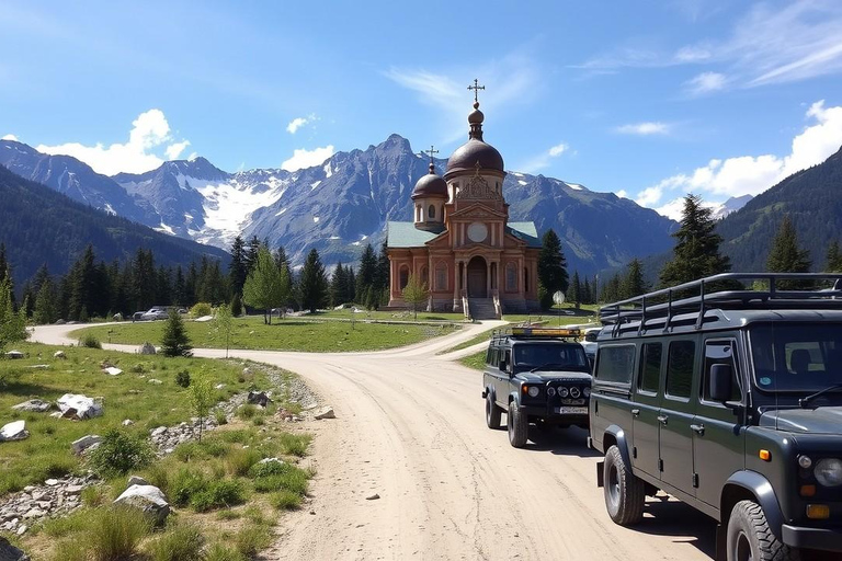 Från Tbilisi: Dagsutflykt till Kazbegi med Gergeti-kyrkan