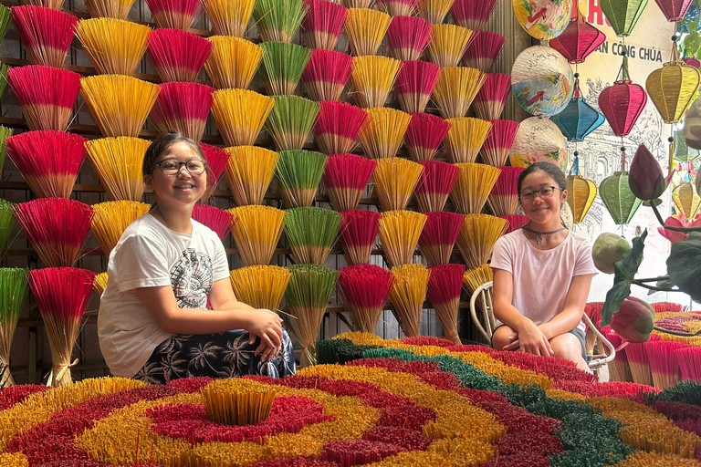 Hue: Salt Coffee, Thien Mu & Incense Village Private Tour (Private Van + Tour Guide)